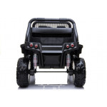 Elektrické autíčko Mercedes Unimog - nelakované - čierne